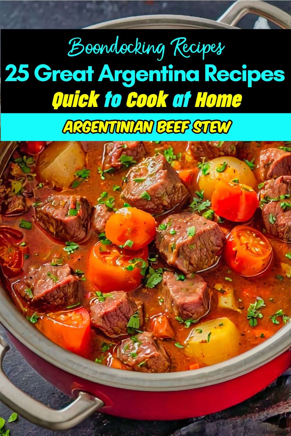 Instant Pot Argentinian Beef Stew