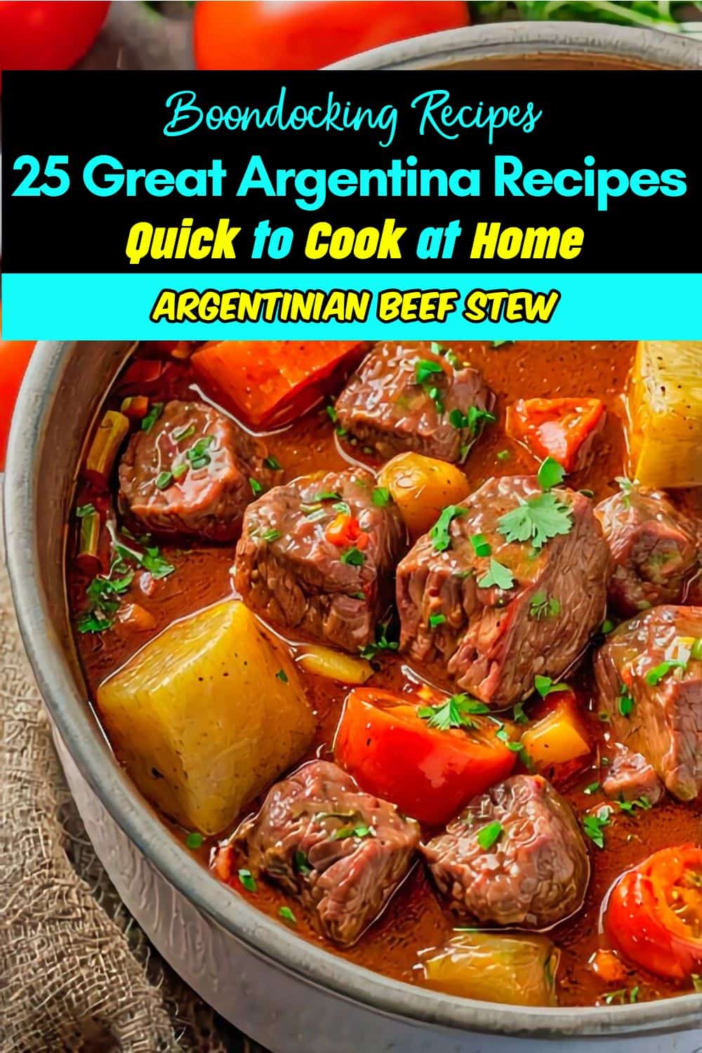 Instant Pot Argentinian Beef Stew