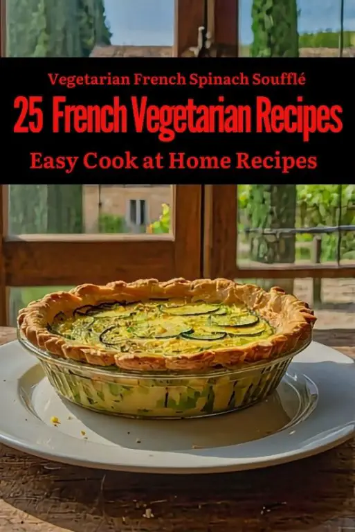 Vegetarian French Cheese Zucchini Quiche Recipe
