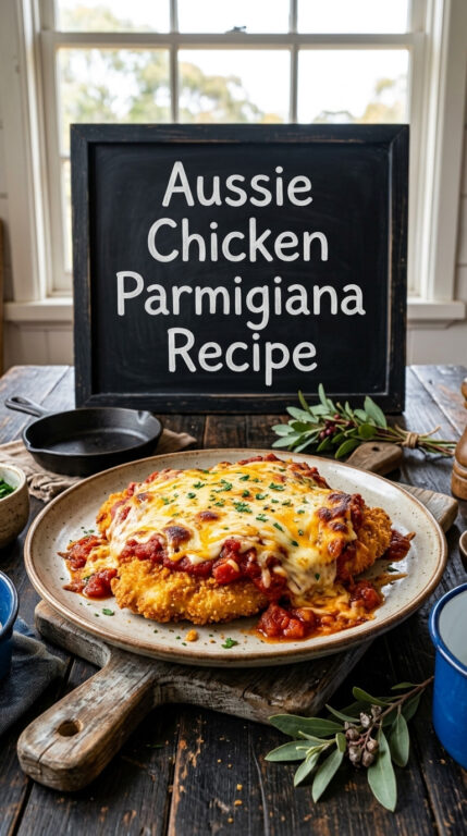 26. Aussie Chicken Parmigiana Recipe