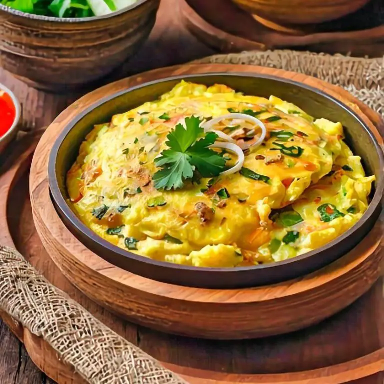 Cambodian Saom Omelette Recipe