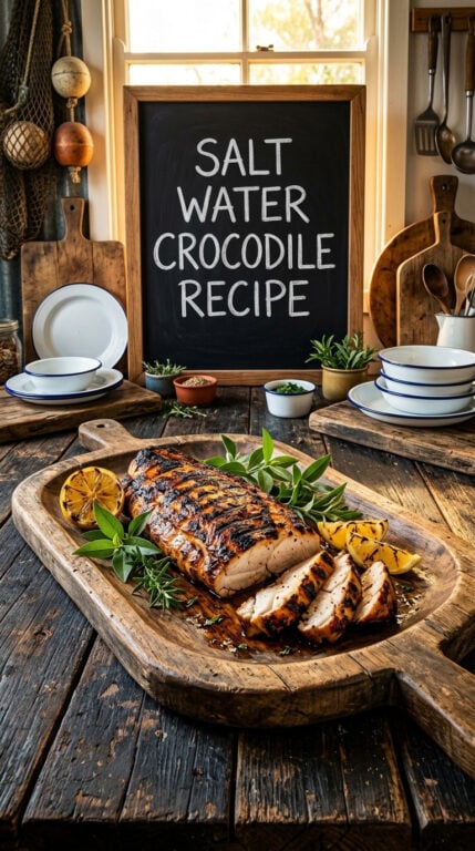 27. Salt Water Crocodile Recipe
