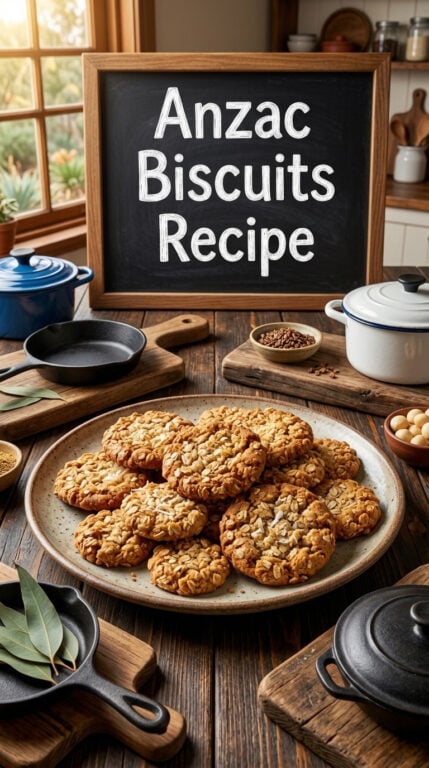 3. Anzac Biscuits Recipe