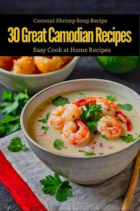 Cambodian Coconut Shrimp Soup
