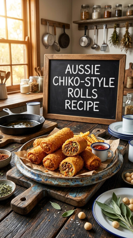 30. Aussie Chiko-Style Rolls Recipe