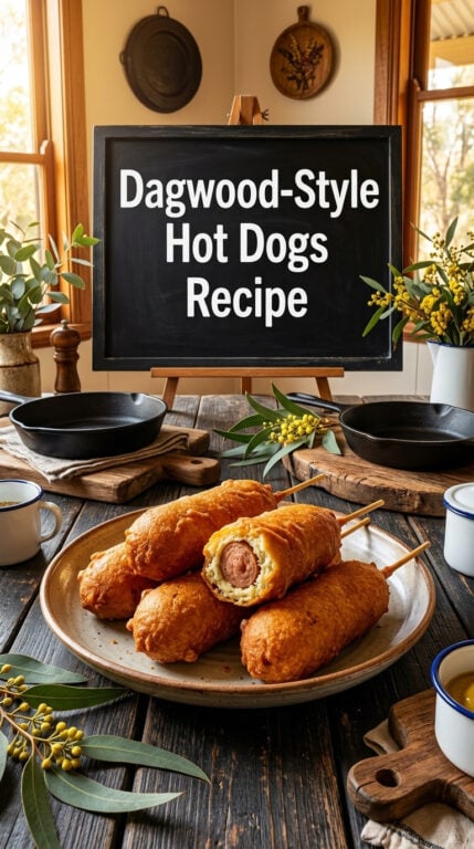 32. Australian Dagwood-Style Hot Dogs Recipe