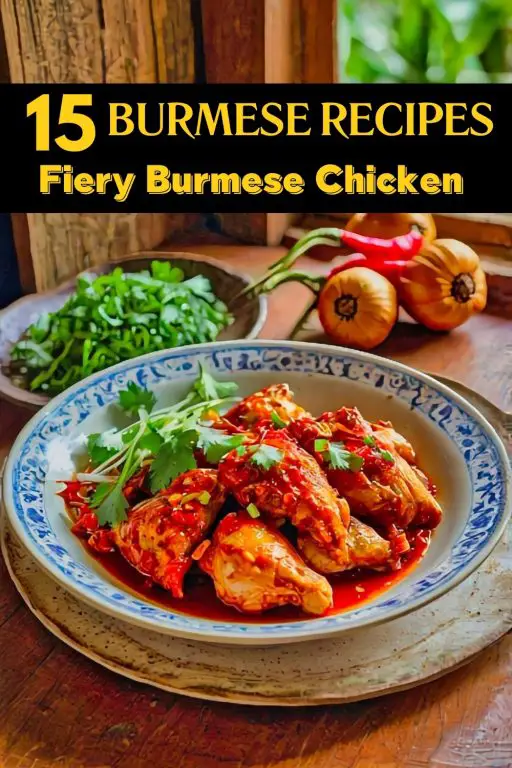 Fiery Burmese Chicken