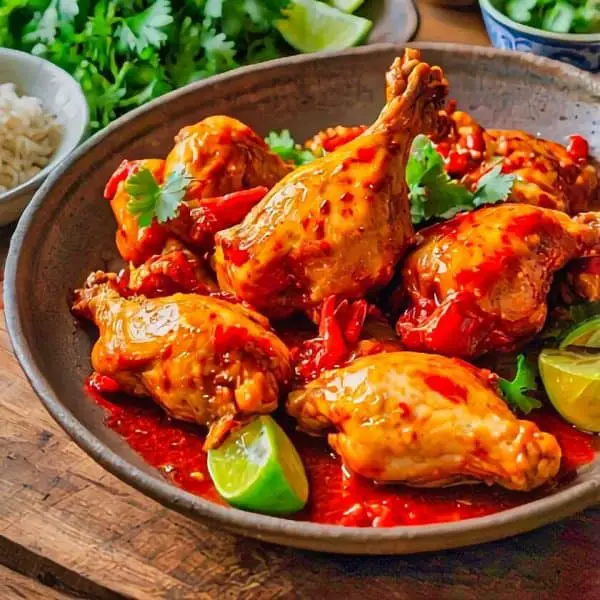 Fiery Burmese Chicken