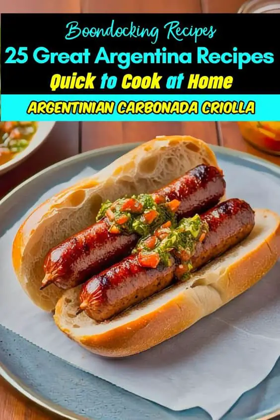 Argentinian Choripan Recipe