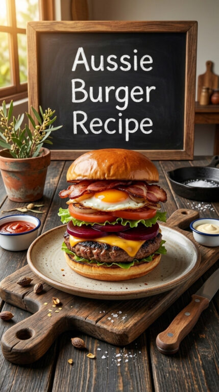 5. Aussie Burger Recipe