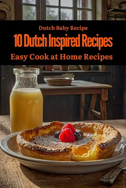 Dutch Baby Recipe