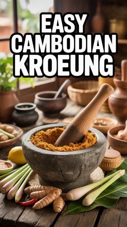 5. Easy Cambodian Kroeung