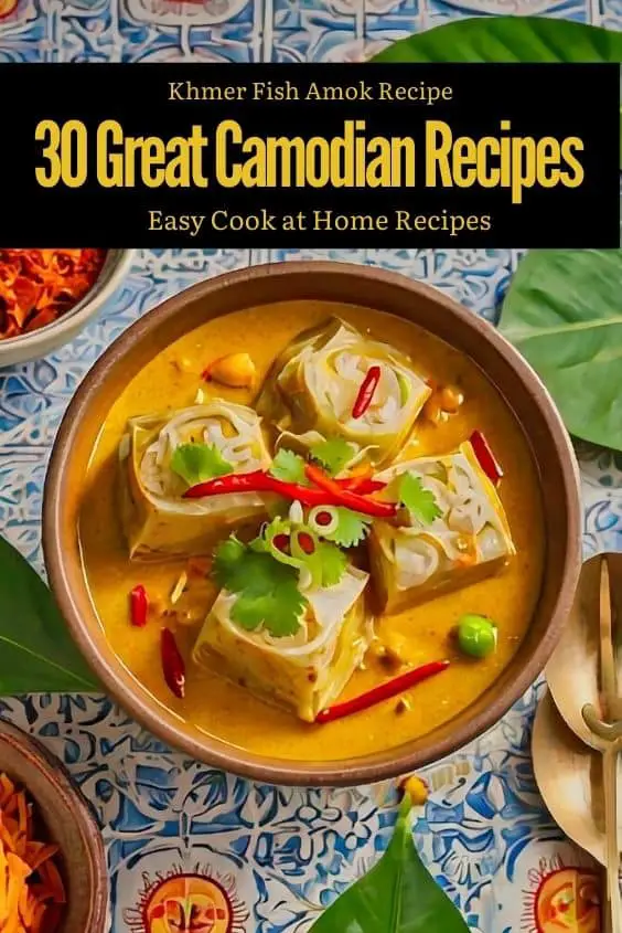 Khmer Fish Amok Recipe