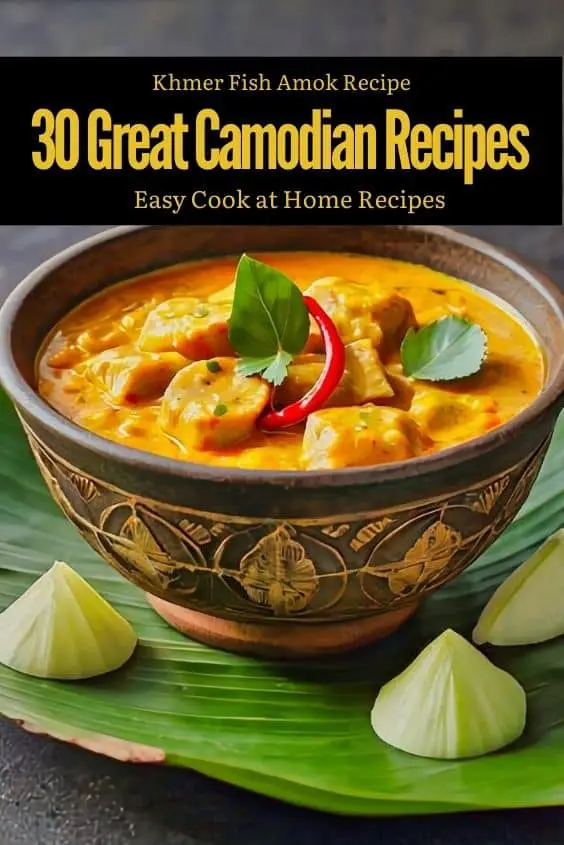 Khmer Fish Amok Recipe