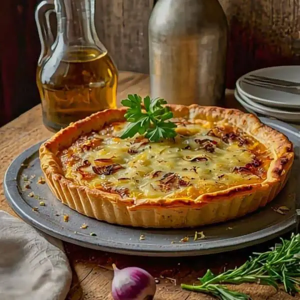 Vegetarian French Flammekueche Recipe