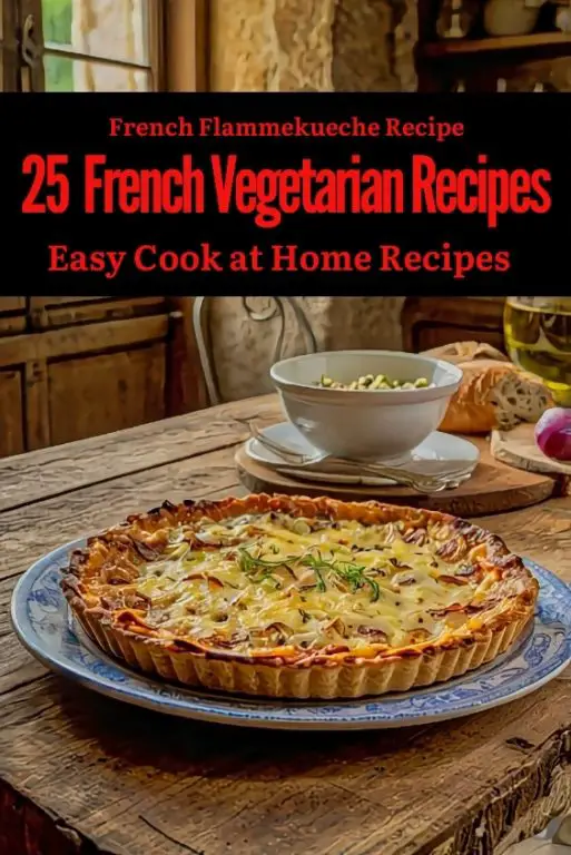 Vegetarian French Flammekueche Recipe