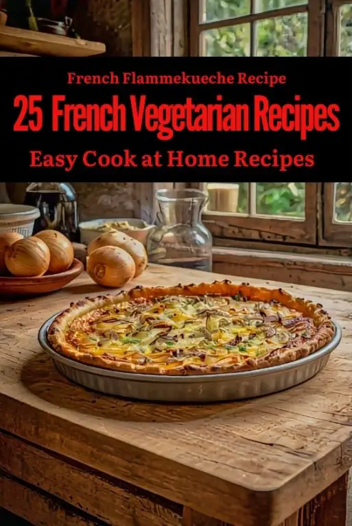 Vegetarian French Flammekueche Recipe