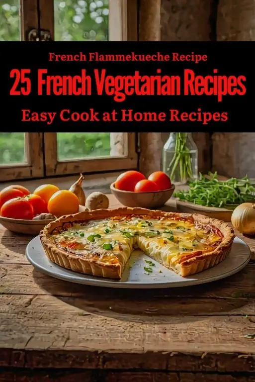 Vegetarian French Flammekueche Recipe