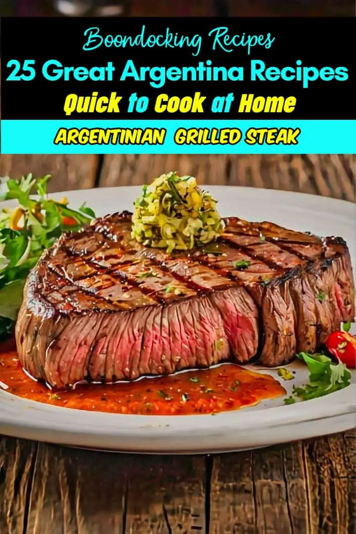 Grilled Steak Like in Argentina