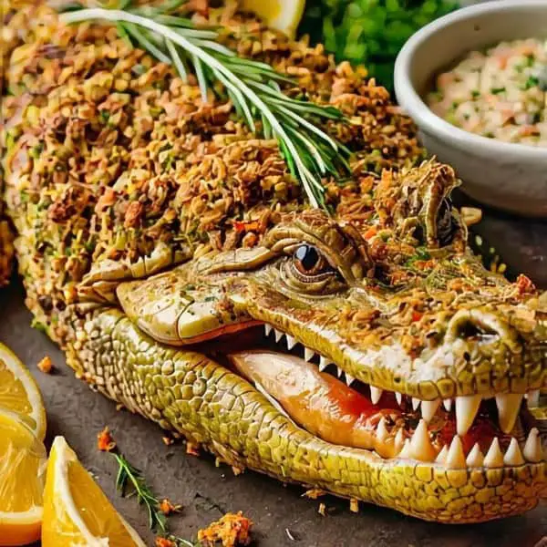 Cajun Stuffed Alligator Recipe