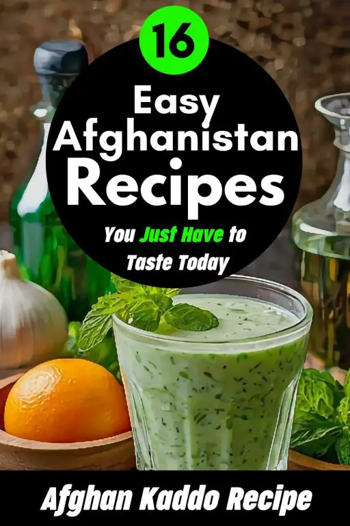 Dhoog Afghani Recipe
