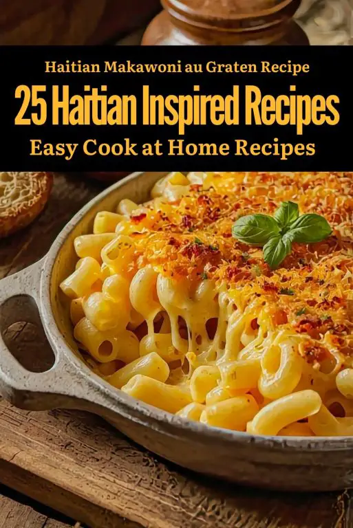 Haitian Makawoni au Graten Recipe