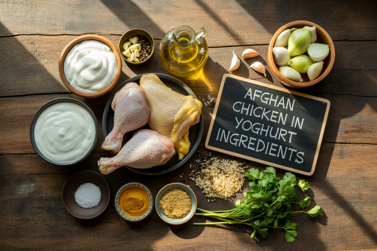 Afghan Chicken in Yoghurt Recipe - Ingredients