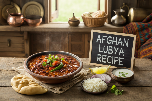 Afghan Lubya Recipe