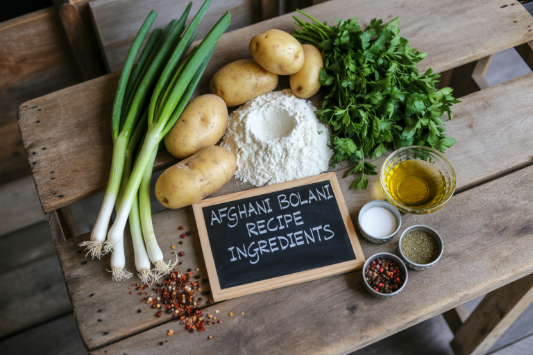Afghani Bolani Recipe - Ingredients