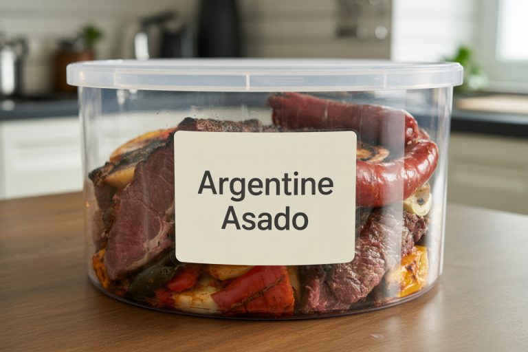 Argentine Asado Recipe - Storage