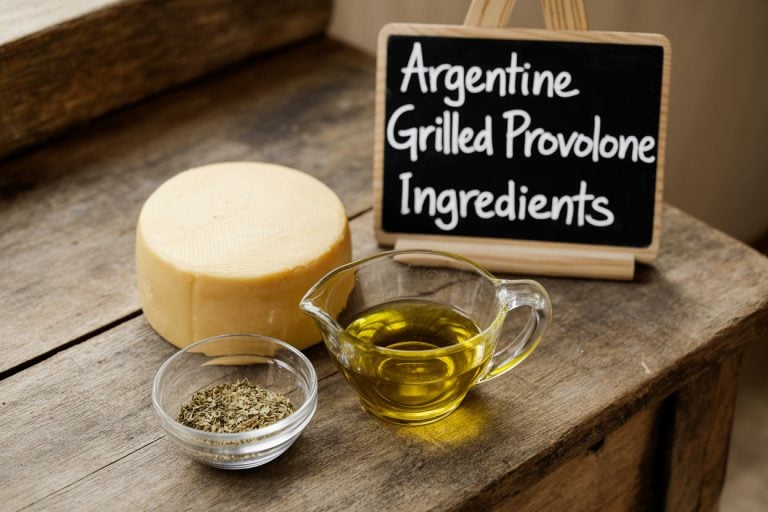 Argentine Grilled Provolone Recipe - Ingredients