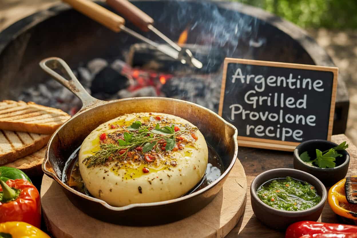 Argentine Grilled Provolone Recipe