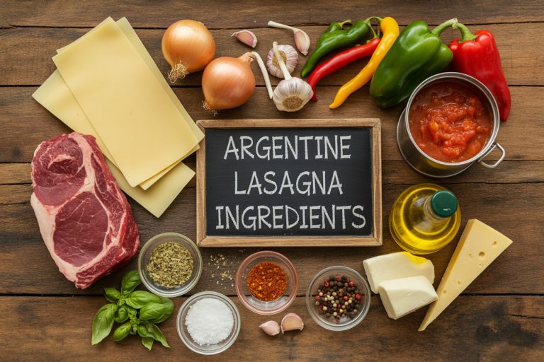 Argentine Lasagna Recipe - Ingredients