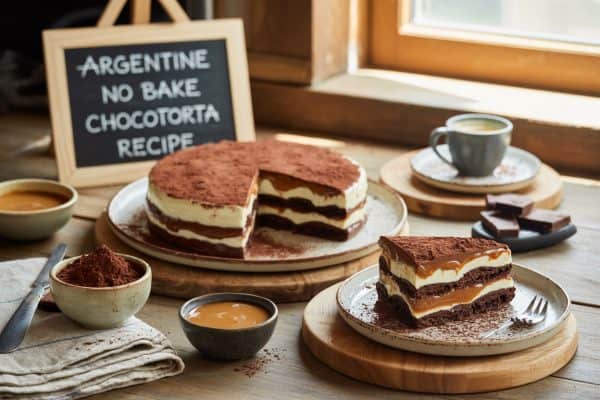 Argentine No Bake Chocotorta Recipe