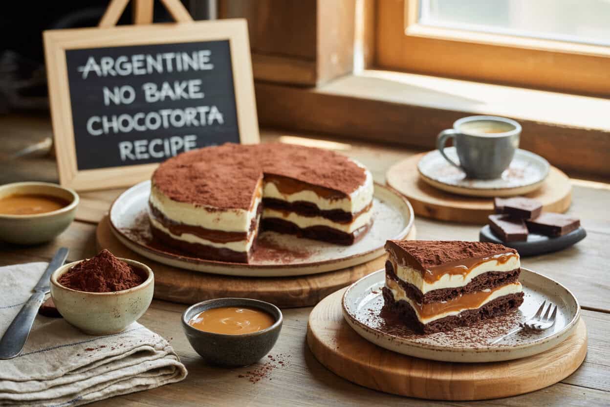 Argentine No Bake Chocotorta Recipe