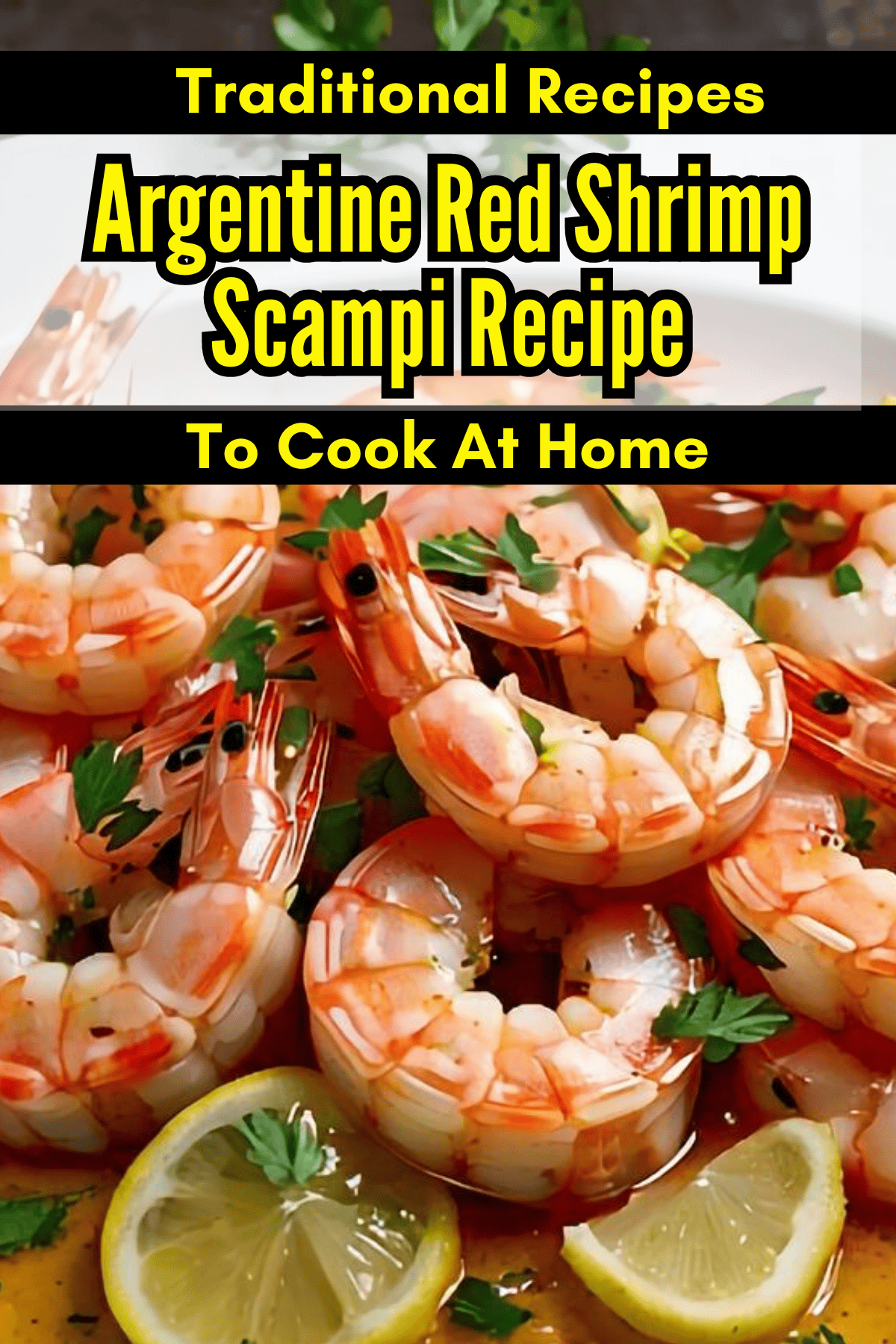 Argentine Red Shrimp Scampi Recipe