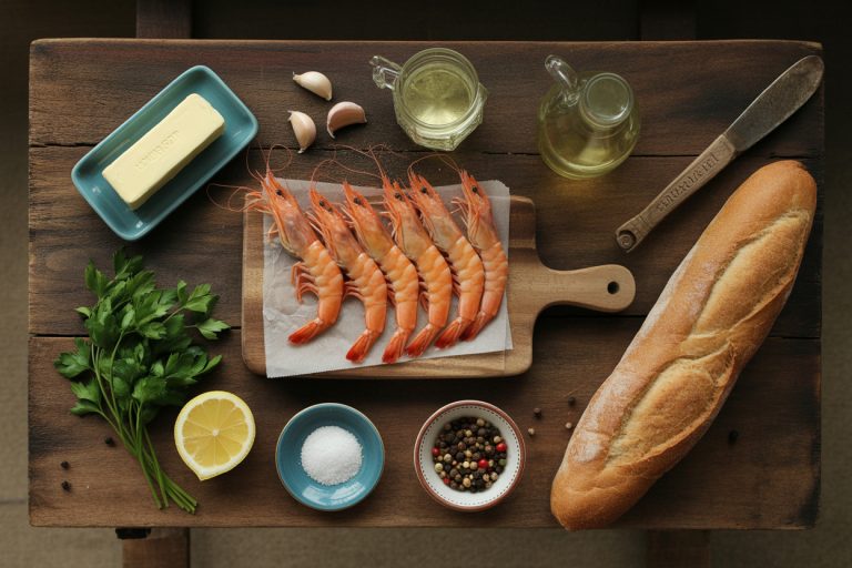 Argentine Red Shrimp Scampi Recipe - Ingredients