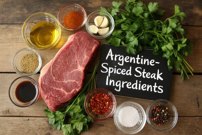 Argentine-Spiced Steak Recipe - Ingredients