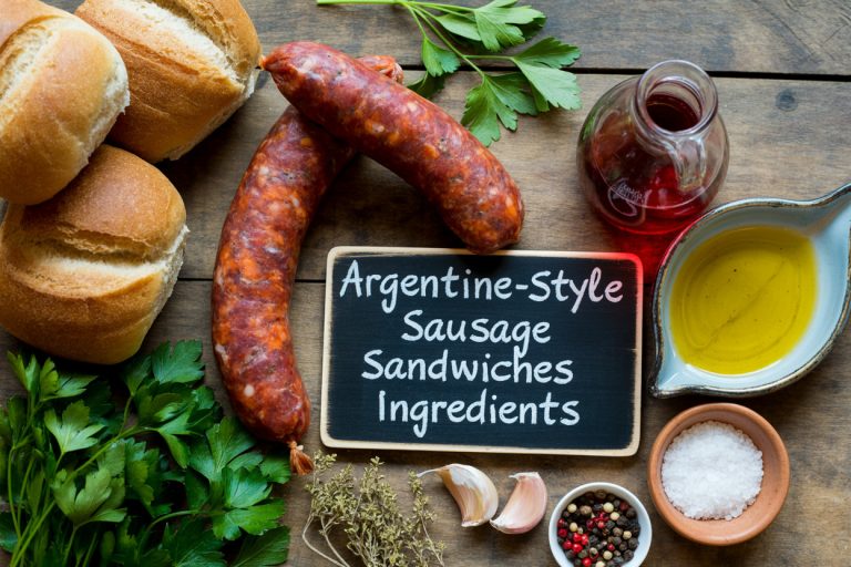 Argentine-Style Sausage Sandwiches Recipe - Ingredients
