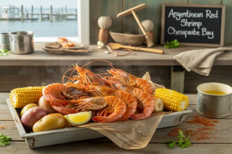 Argentinean Red Shrimp Chesapeake Bay Style Recipe