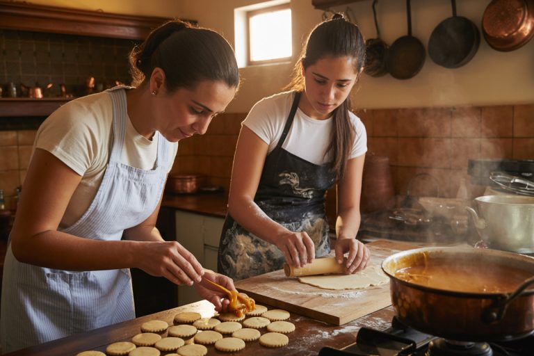 Argentinian Alfajores Recipe - Preparing