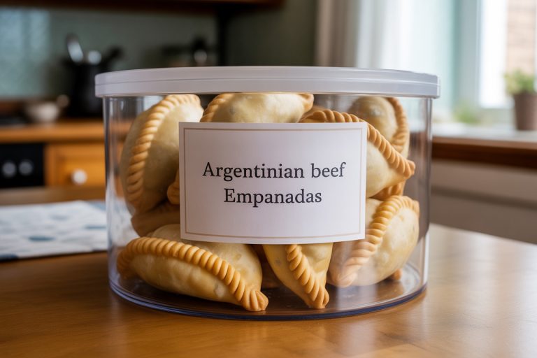 Argentinian Beef Empanadas Recipe - Storage