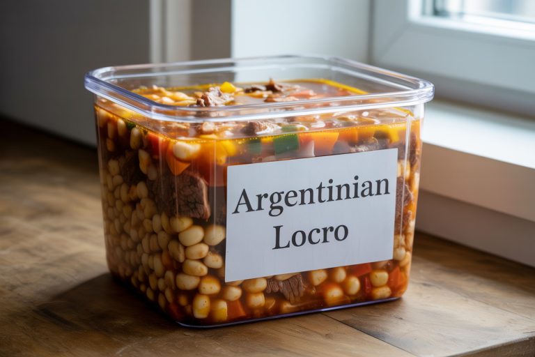 Argentinian Locro Recipe - Storage