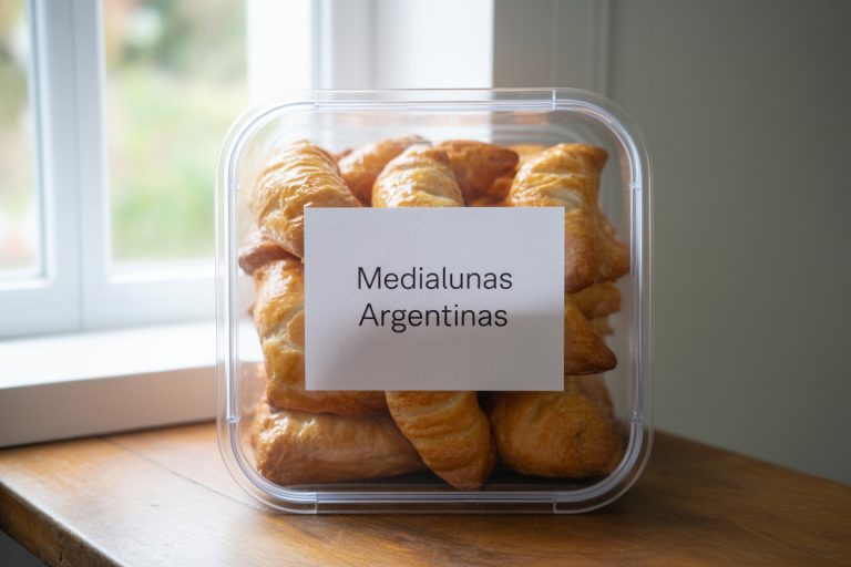 Argentinian Medialunas Recipe - Storage