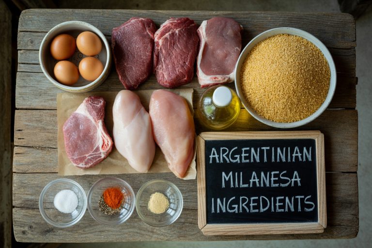 Argentinian Milanesa Recipe - Ingredients