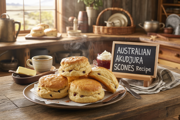 Australian Akudjura Scones Recipe