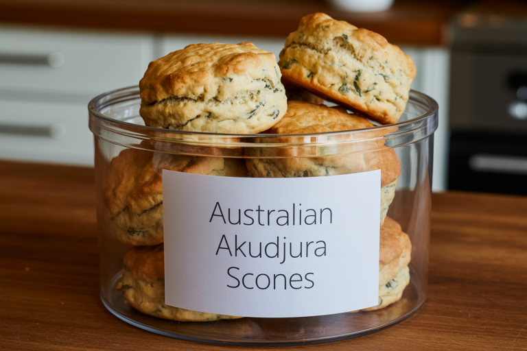 Australian Akudjura Scones Recipe - Leftovers