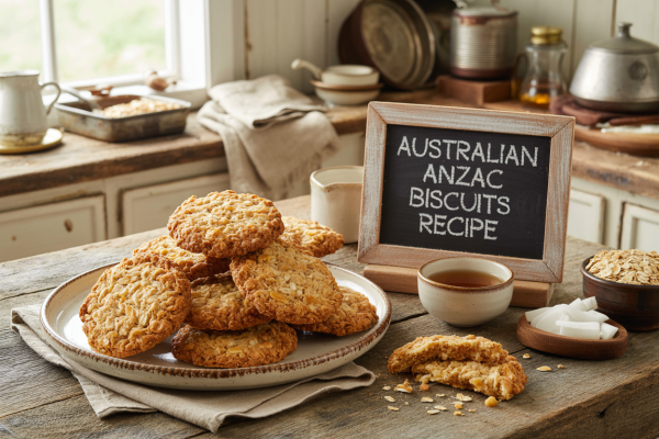 Australian Anzac Biscuits Recipe