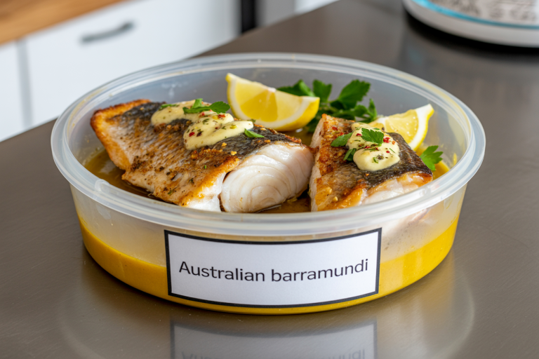 Australian Barramundi Recipe - Storage