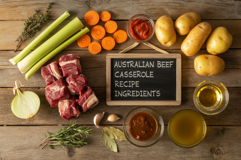 Australian Beef Casserole Recipe - Ingredients